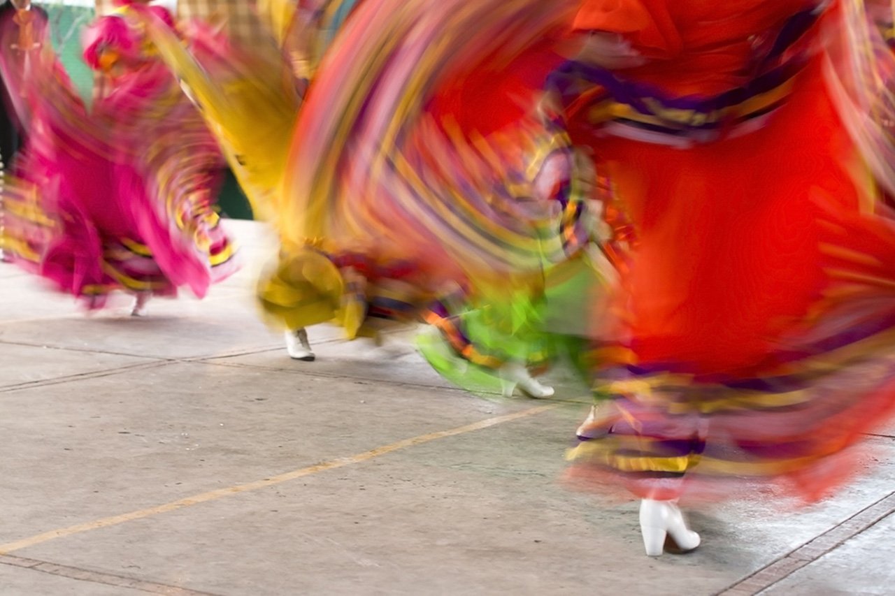 Flamenco dancers performing